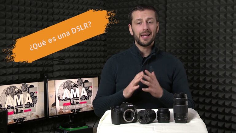 ¿Qué significa cámara DSLR?