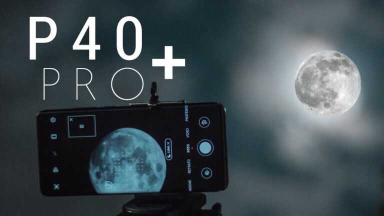 Como tomar fotos a la luna con huawei p40 lite